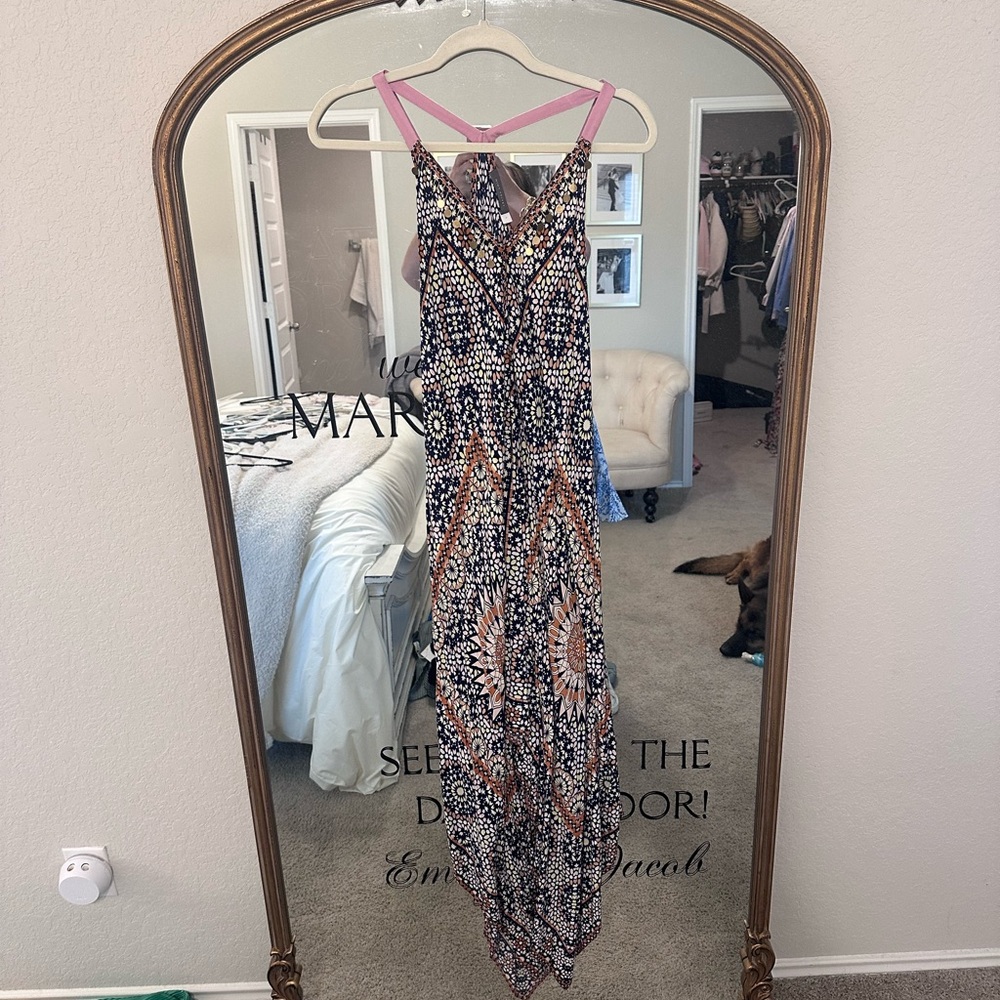 Patterned Maxi Dress
